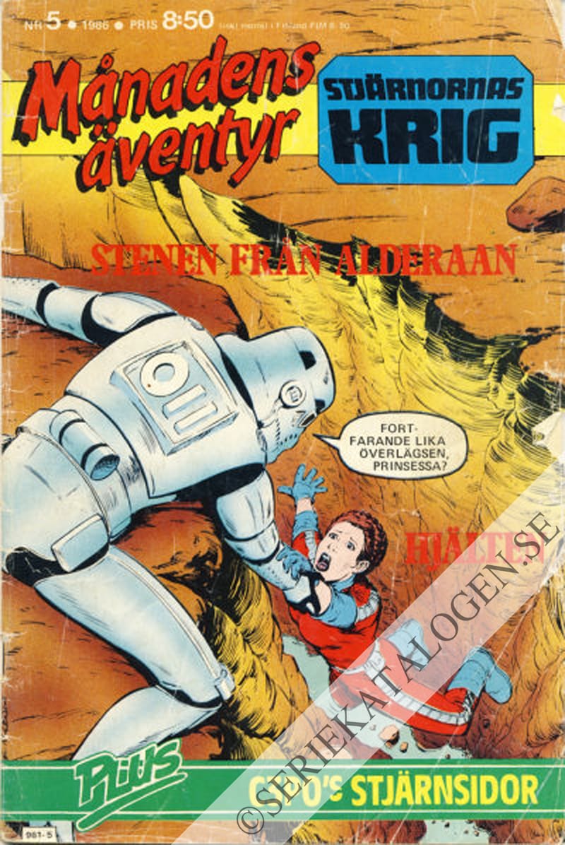 Framsida på Månadens äventyr #5 (1986)