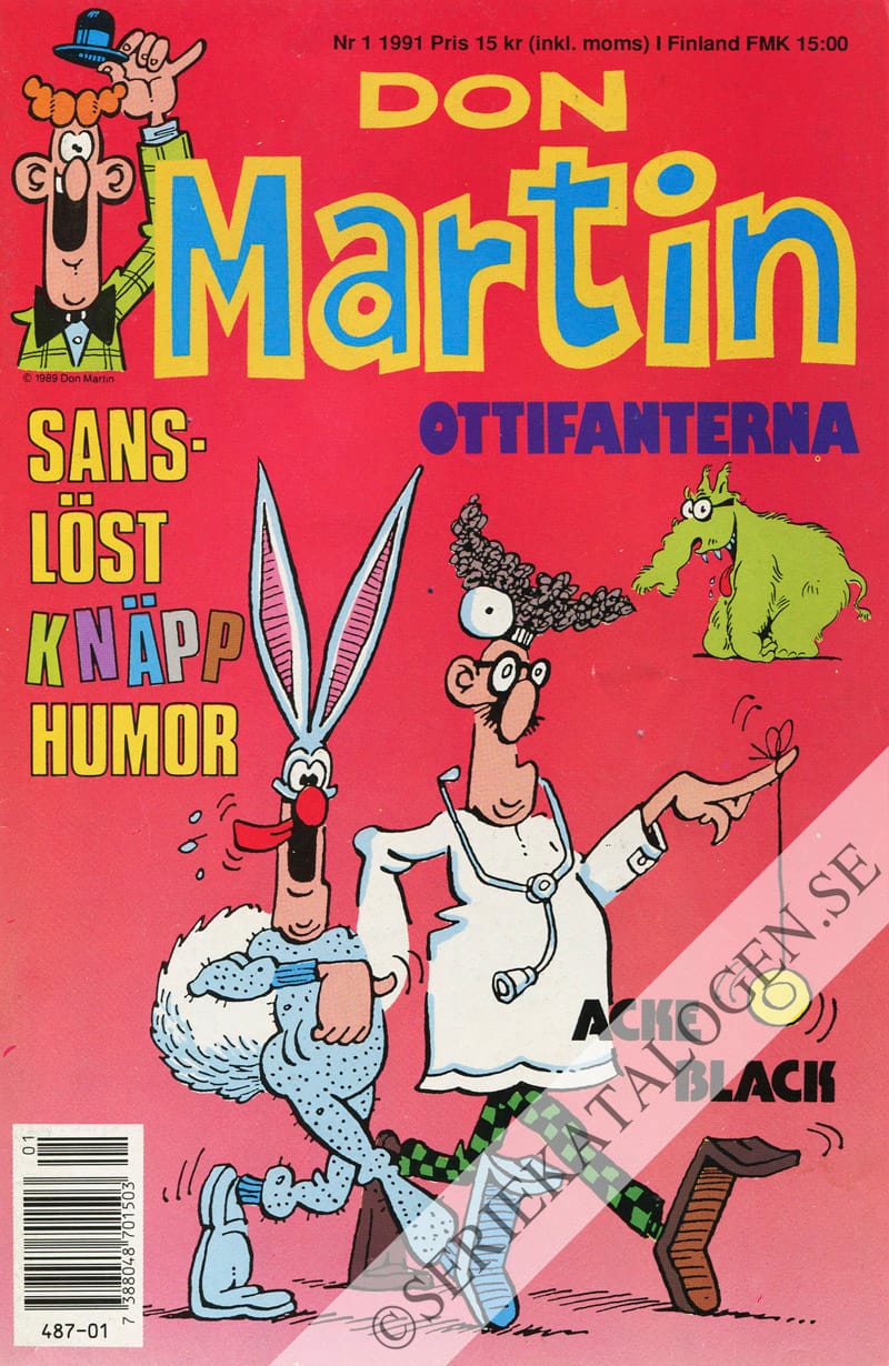 Framsida på Don Martin #1 (1991)