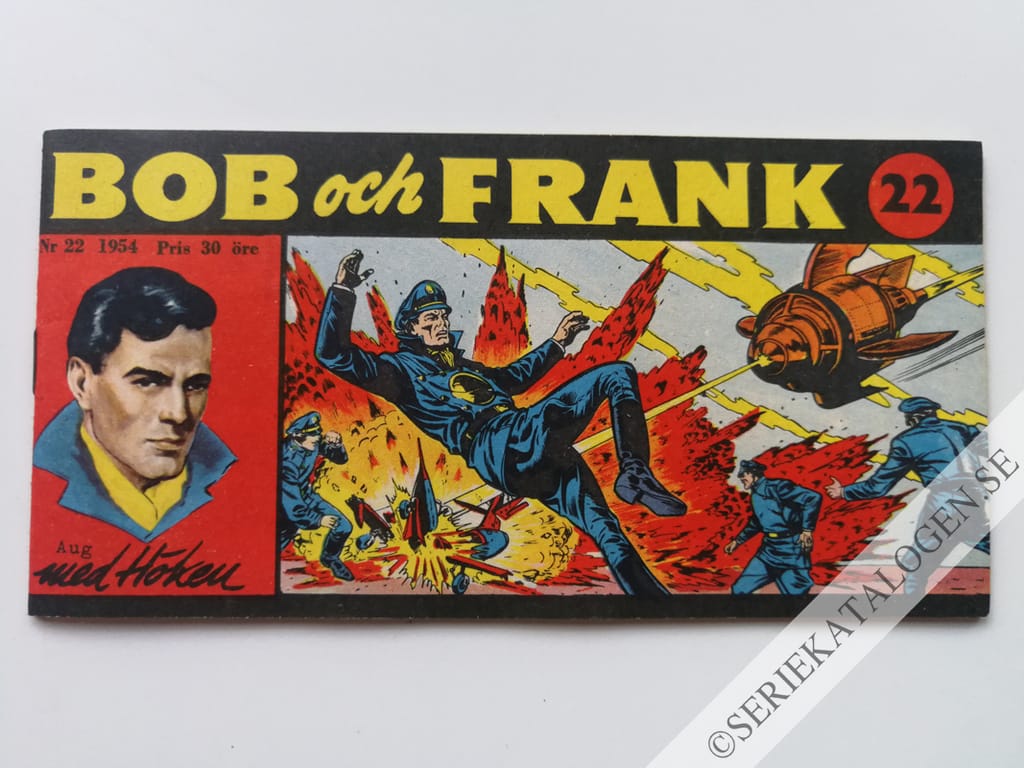 Framsida på Bob och Frank #22 (1954)