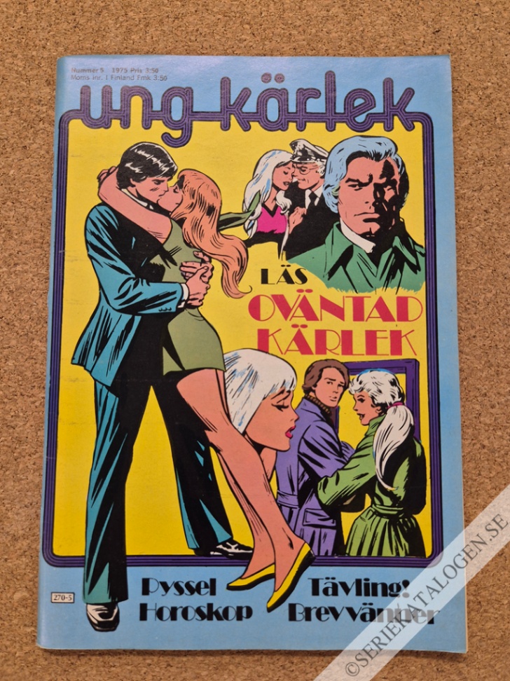 Framsida på Ung kärlek #5 (1975)