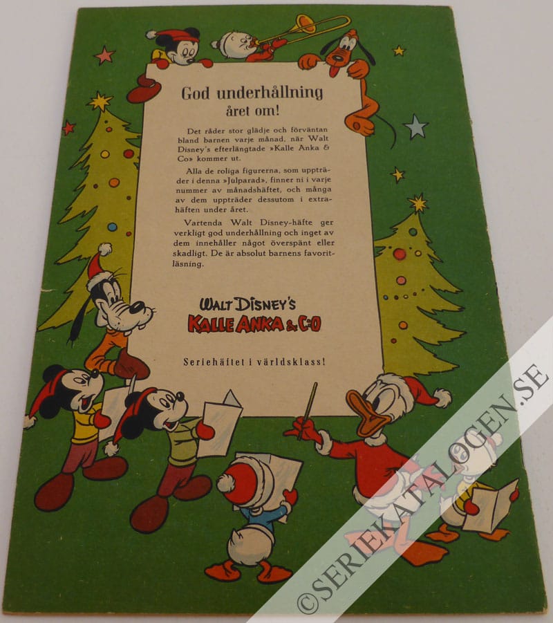 Baksida på Julparad (1952)