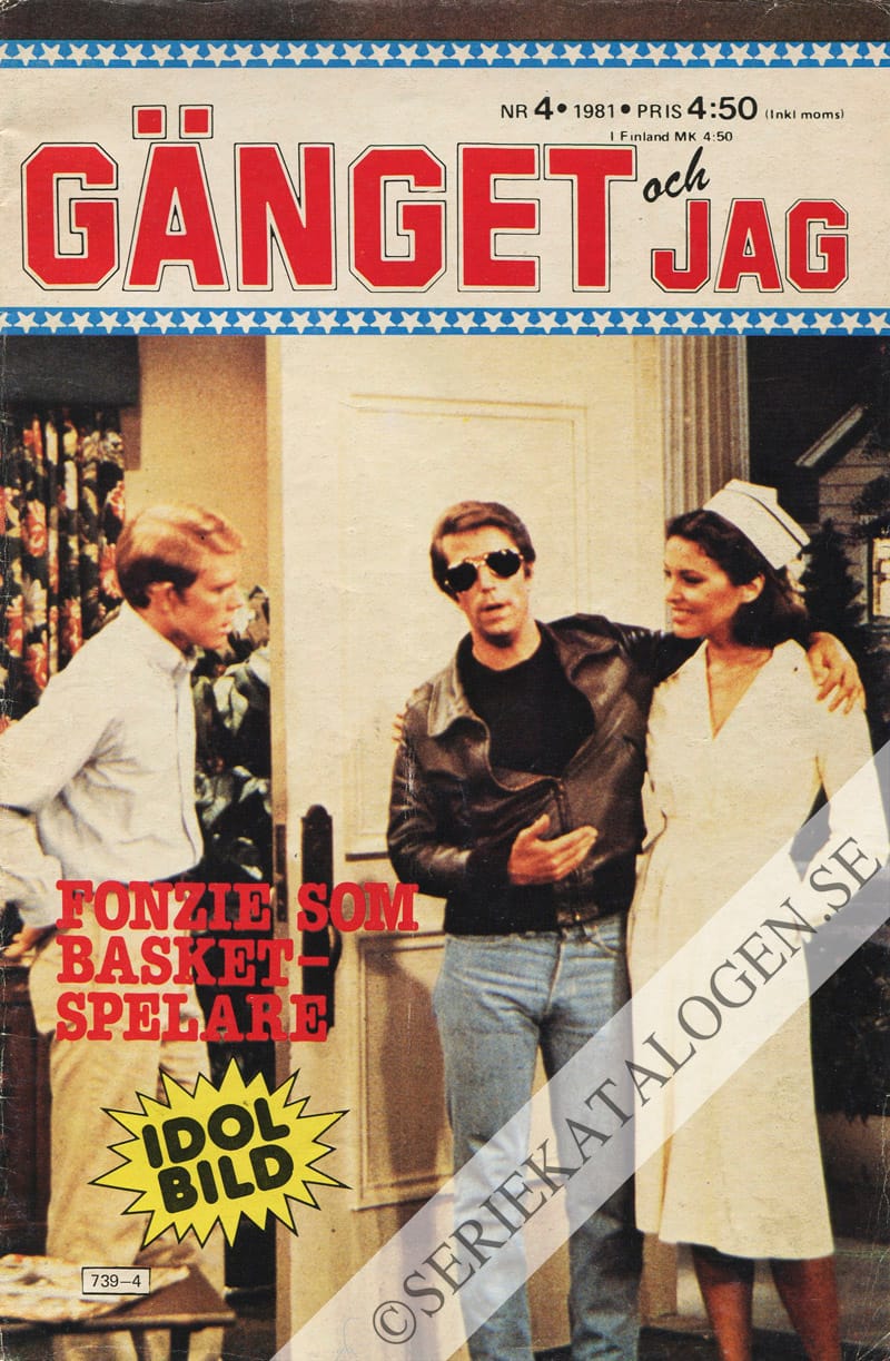Framsida på Gänget och jag #4 (1981)