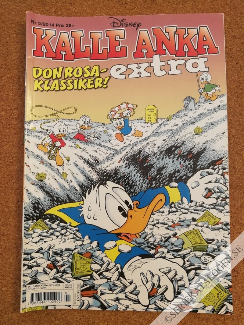 Framsida på Kalle Anka Extra #5 (2014)