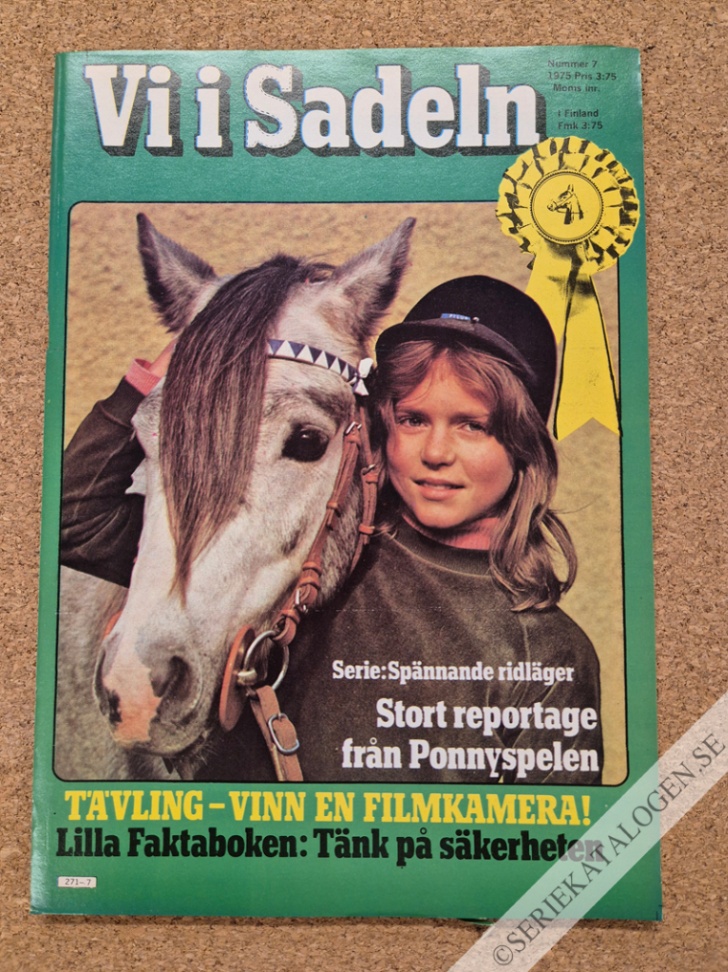 Framsida på Vi i sadeln #7 (1975)
