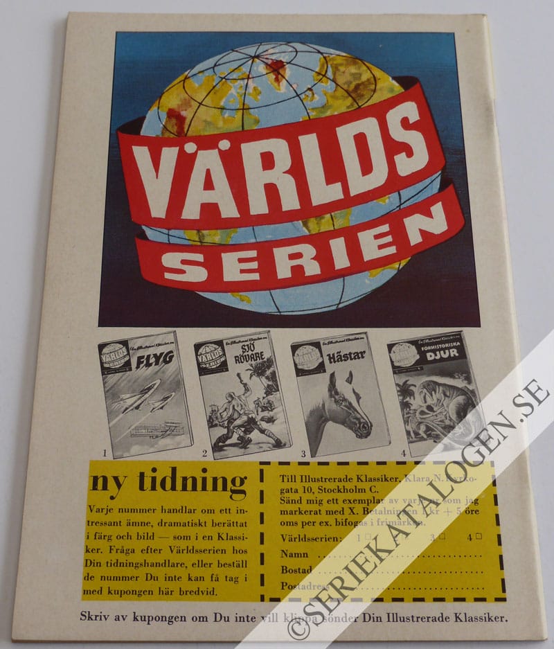 Baksida på Två år för om masten (1960)