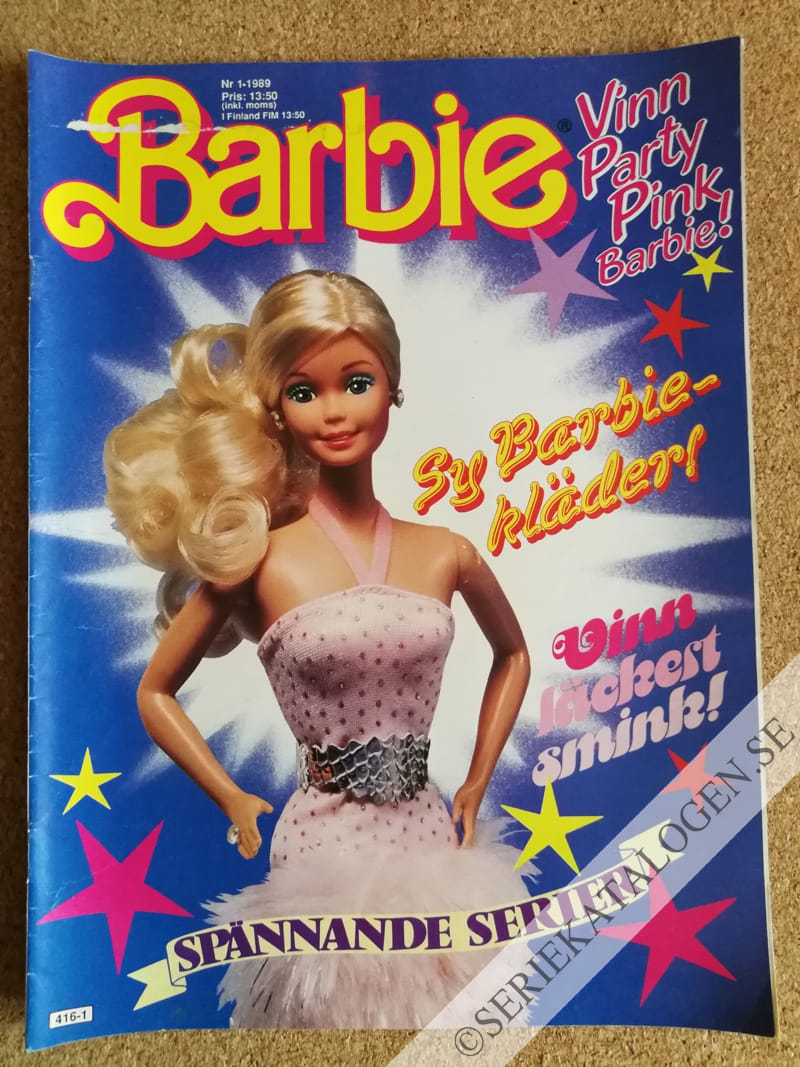 Framsida på Barbie #1 (1989)