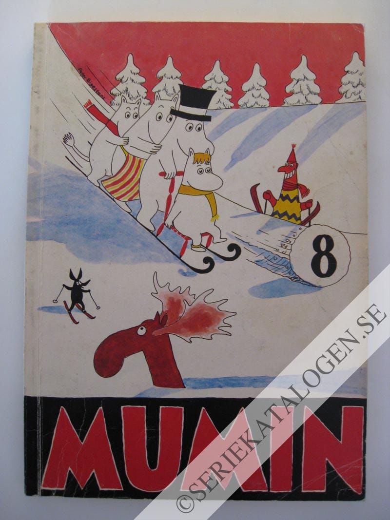 Framsida på Mumin #8 (1980)
