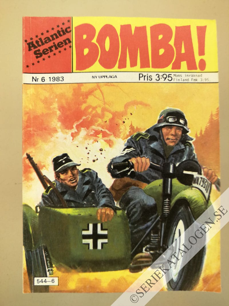 Framsida på Atlanticserien Bomba! (1983)