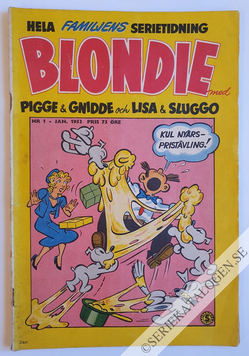 Framsida på Blondie #1 (1953)