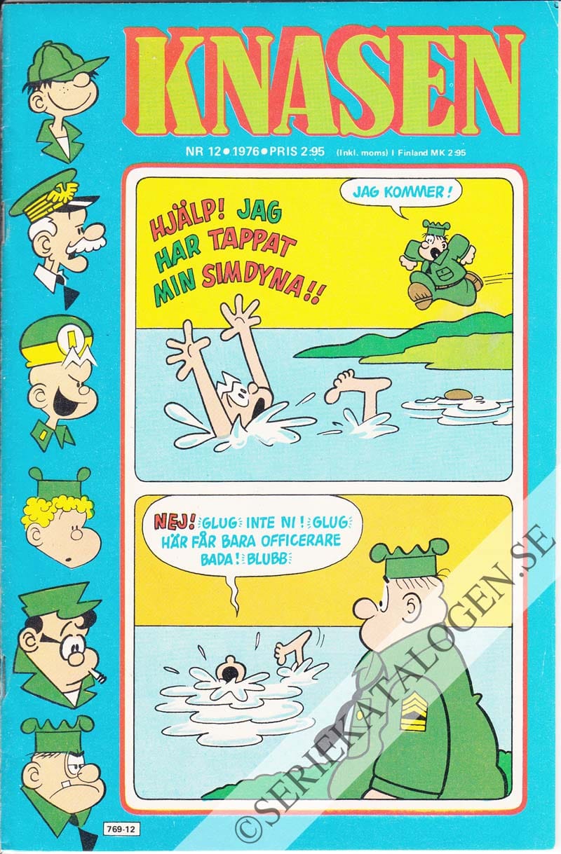Framsida på Knasen #12 (1976)