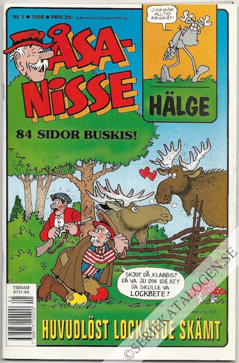 Framsida på Åsa-Nisse #5 (1998)