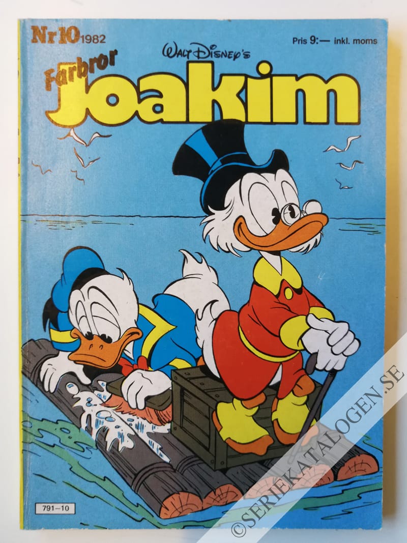 Framsida på Joakim #10 (1982)