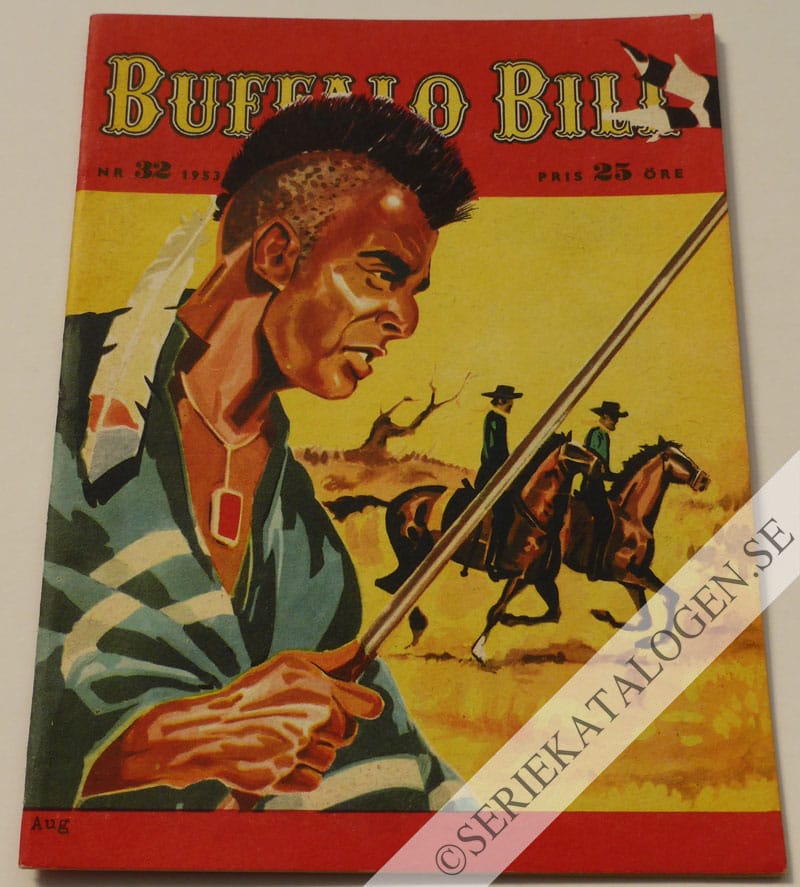 Framsida på Buffalo Bill #32 (1953)