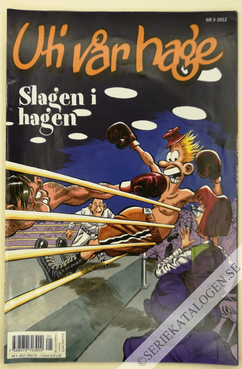 Framsida på Uti vår hage #5 - Slagen i hagen (2012)