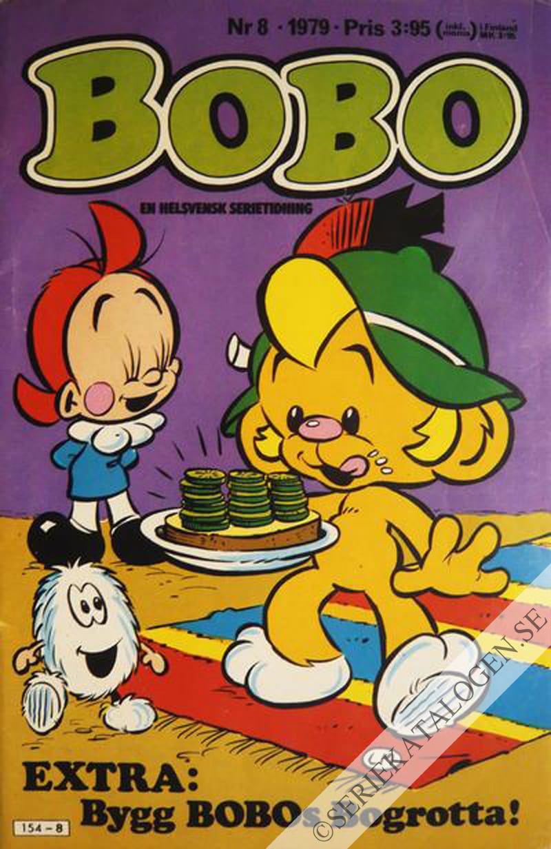 Framsida på Bobo #8 (1979)