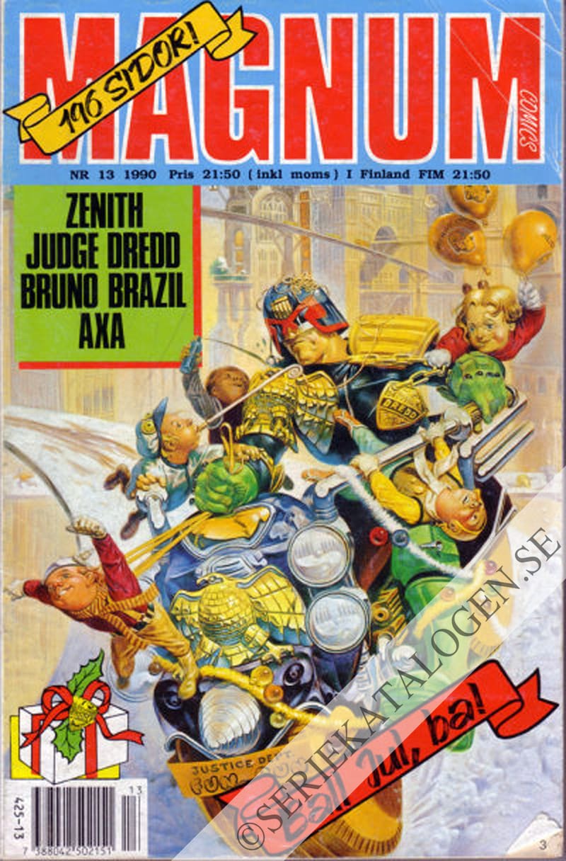 Framsida på Magnum comics #13 (1990)