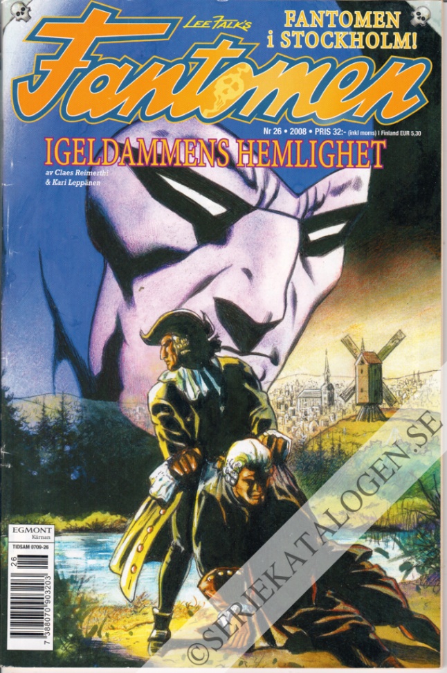 Framsida på Fantomen #26 (2008)