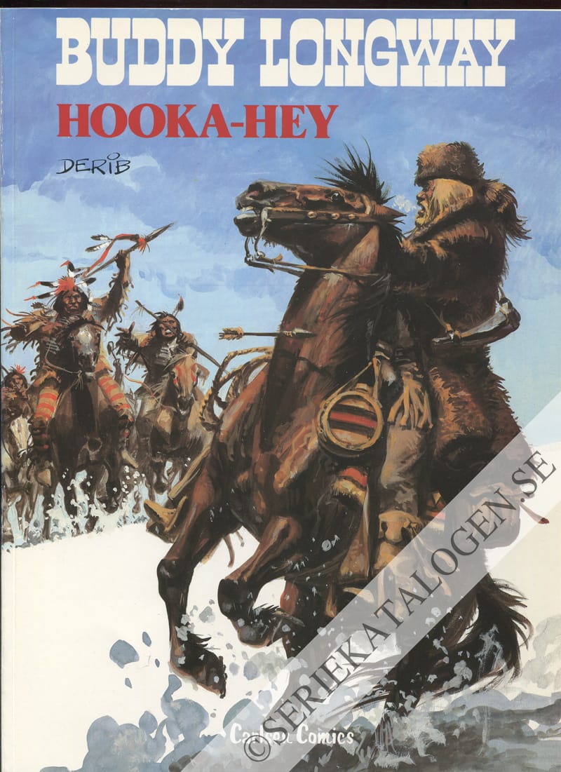 Framsida på Buddy Longways äventyr Hooka-Hey (1987)