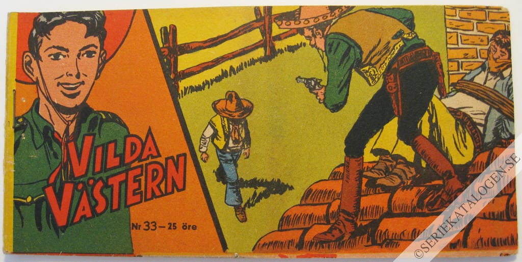 Framsida på Vilda Västern #33 (1957)