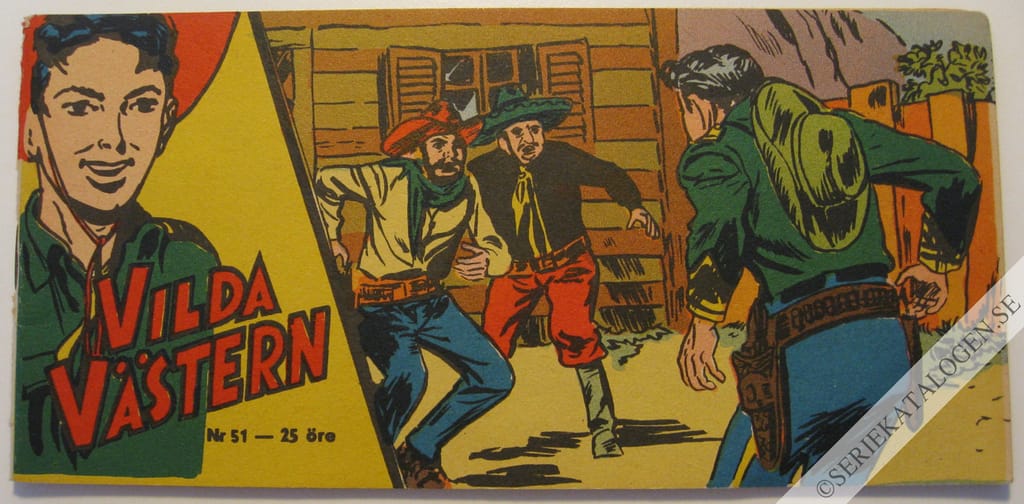 Framsida på Vilda Västern #51 (1958)