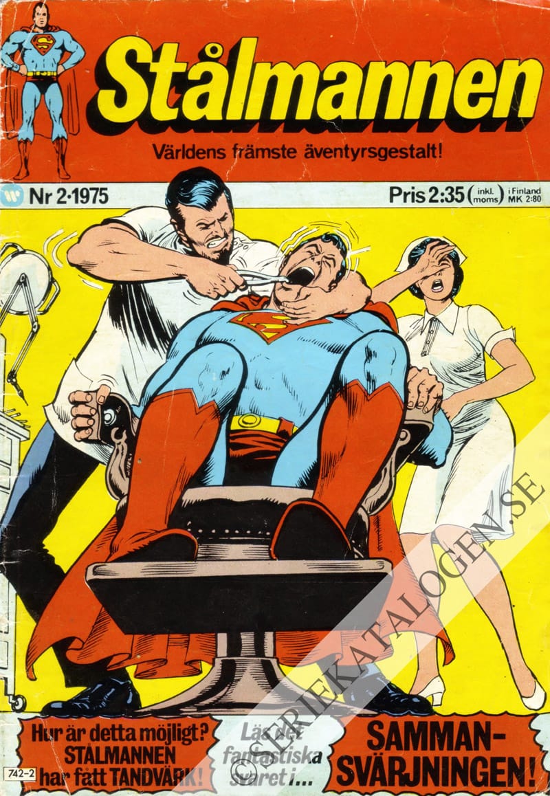 Framsida på Stålmannen #2 (1975)