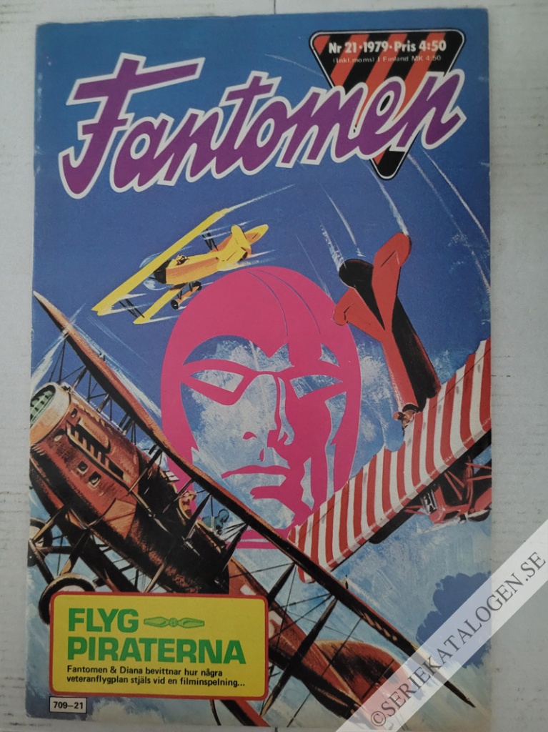 Framsida på Fantomen #21 (1979)