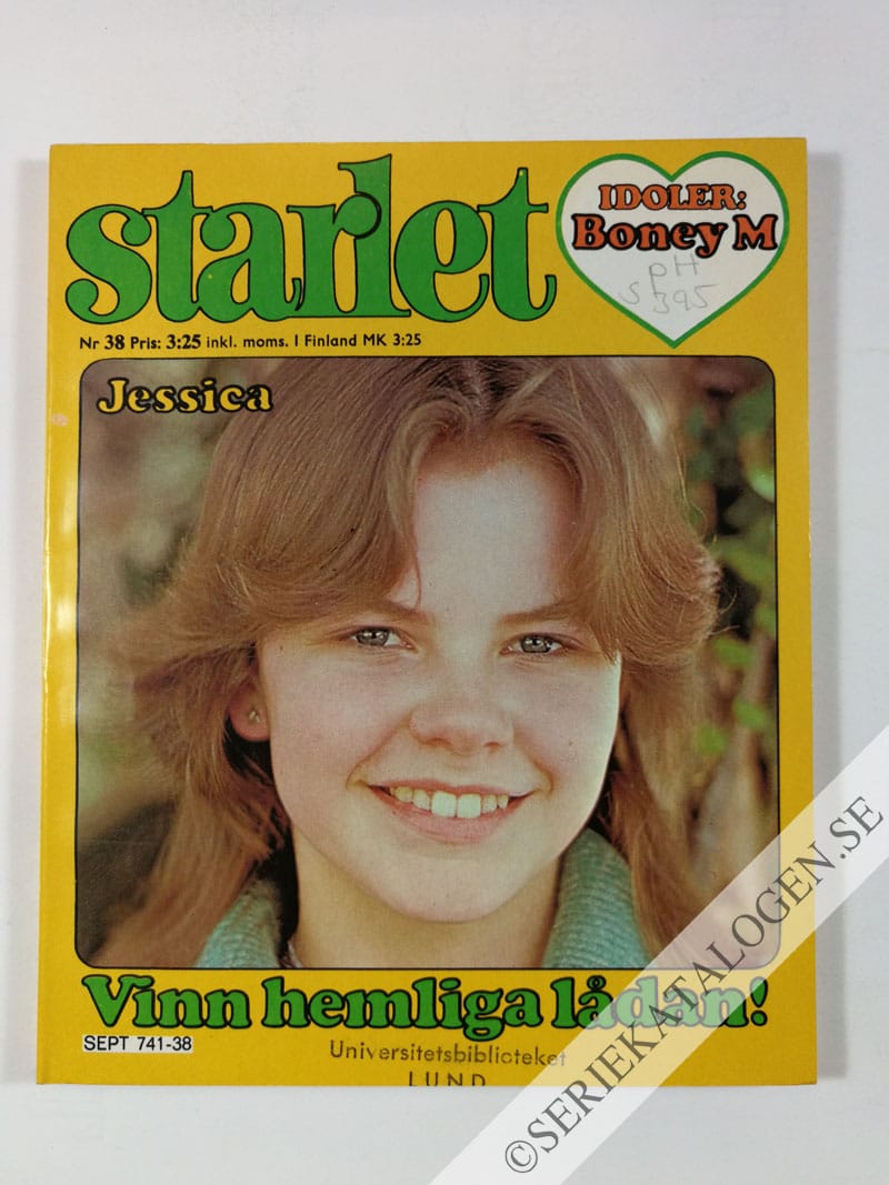 Framsida på Starlet #38 (1978)