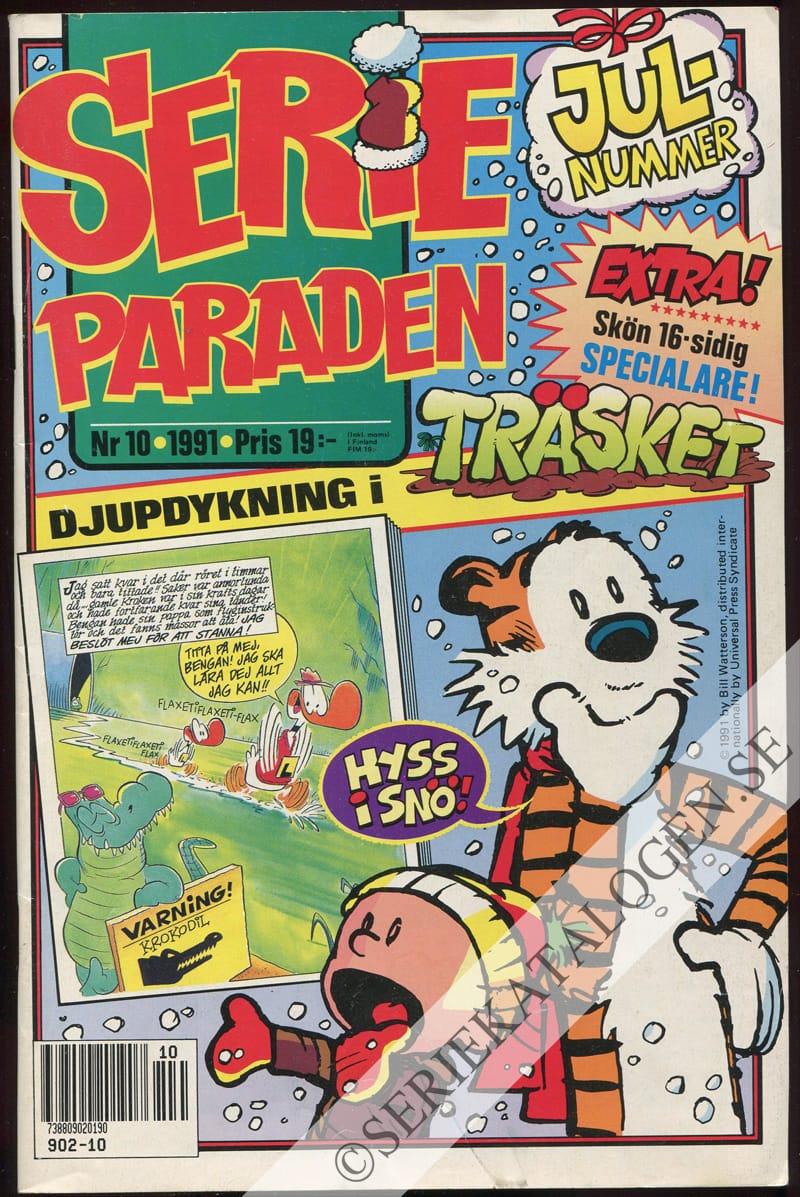 Framsida på Serie-paraden #10 (1991)