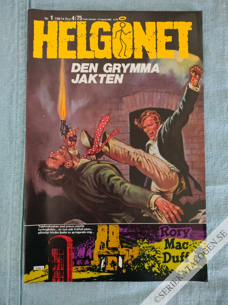 Framsida på Helgonet #1 (1981)