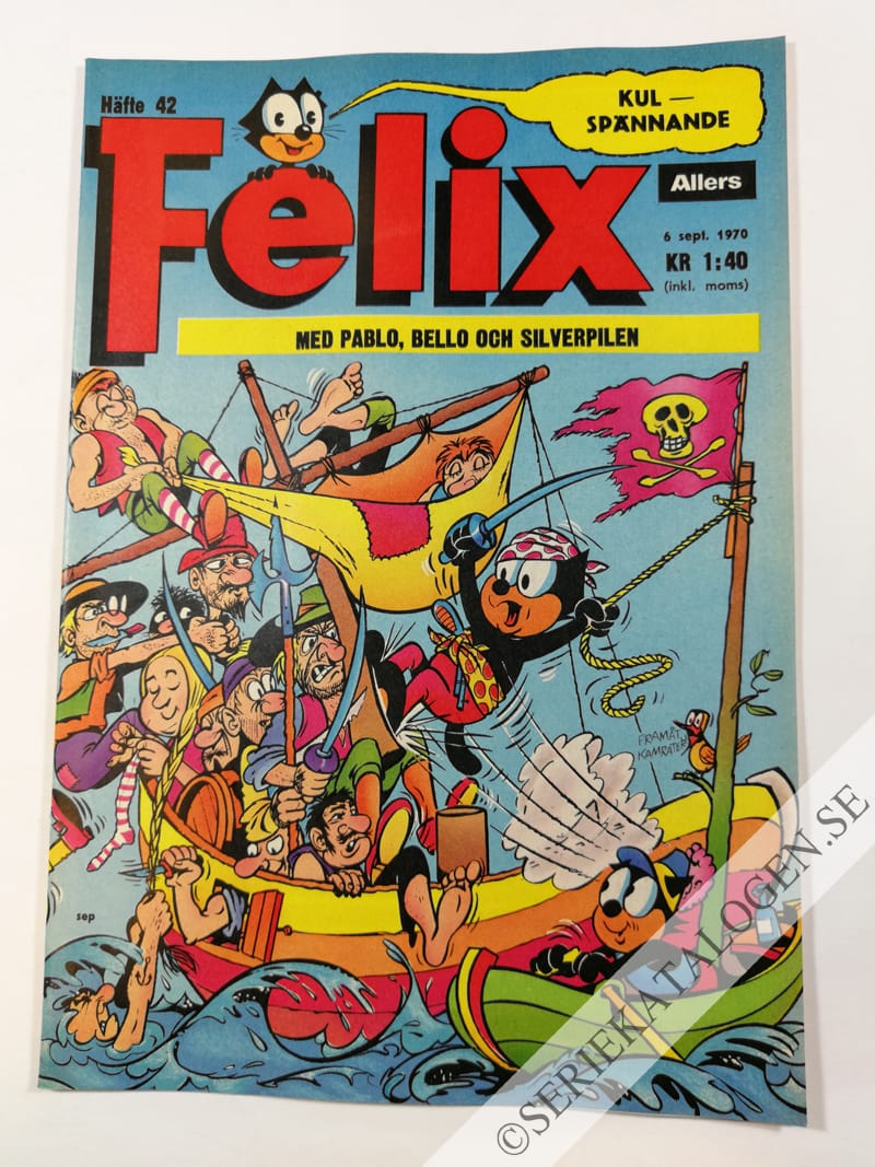Framsida på Felix #42 (1970)