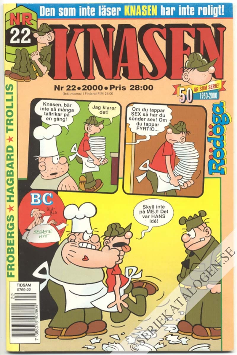 Framsida på Knasen #22 (2000)