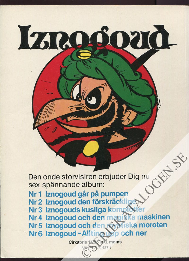 Baksida på Allting upp och ner! (1979)