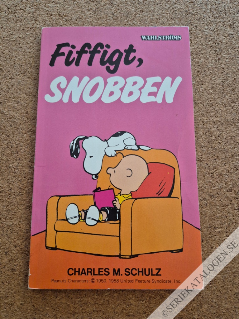 Framsida på Snobben Fiffigt, Snobben (1986)