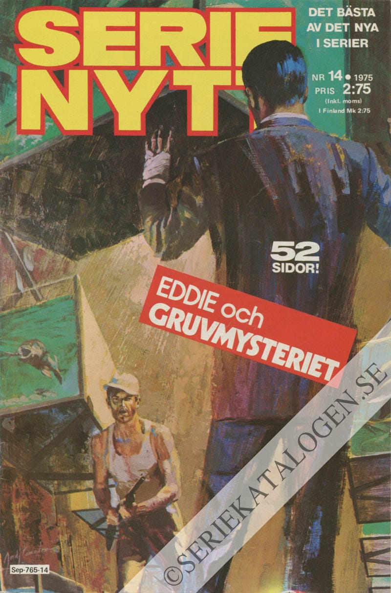 Framsida på Serie-Nytt #14 (1975)
