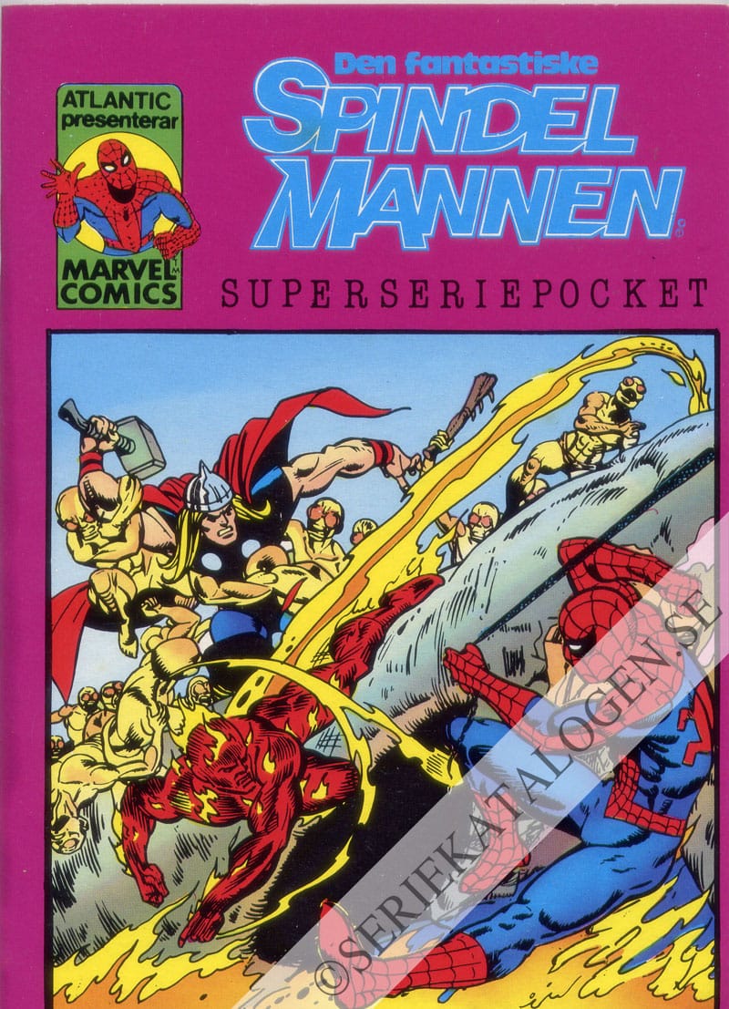 Framsida på Spindelmannen Superseriepocket #9 (1983)