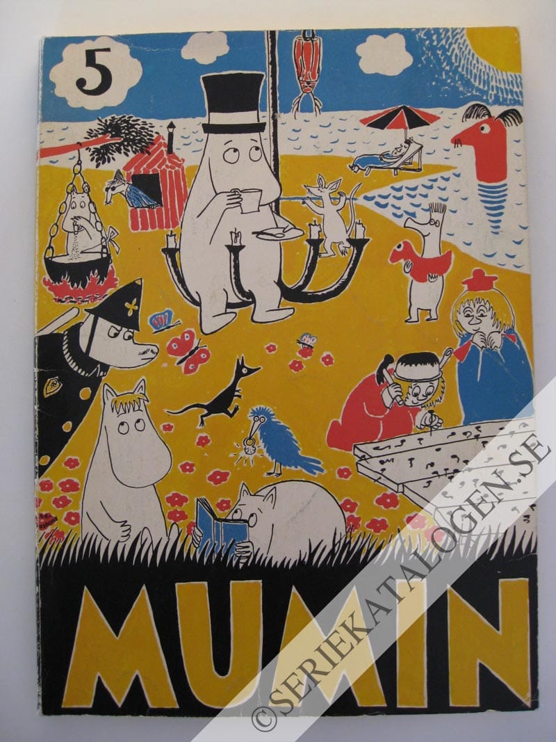 Framsida på Mumin #5 (1979)