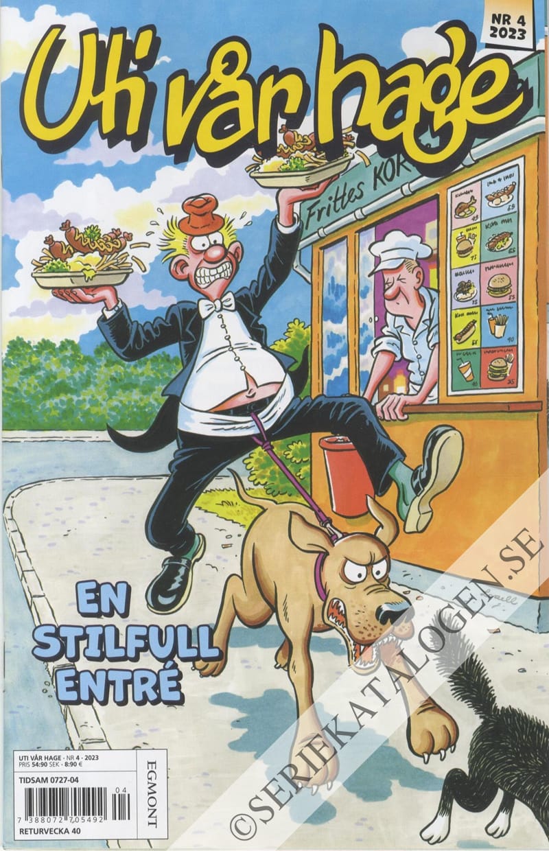 Framsida på Uti vår hage #4 - En stilfull entré (2023)