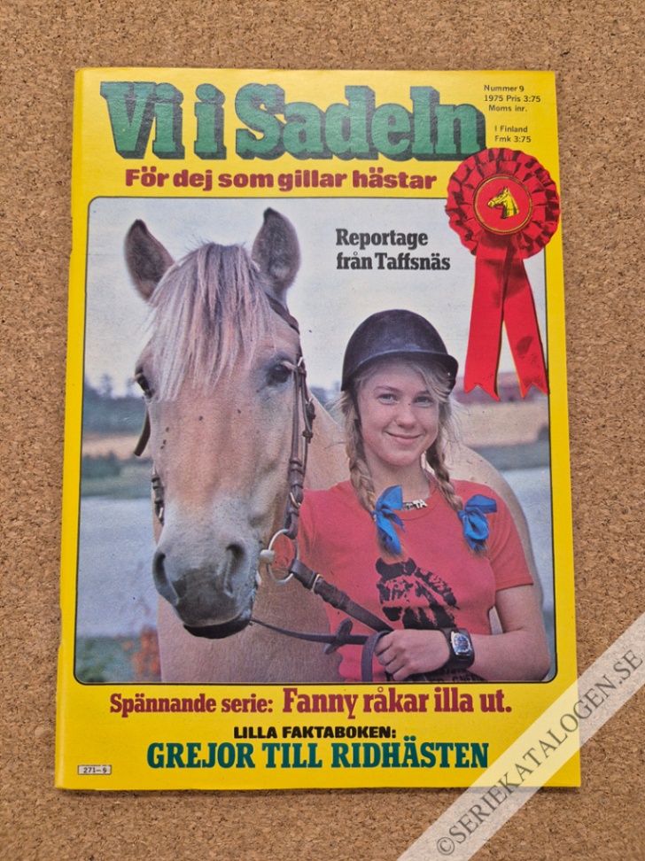 Framsida på Vi i sadeln #9 (1975)