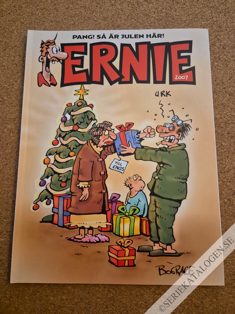 Framsida på Ernie Pang! Så är julen här! (2007)