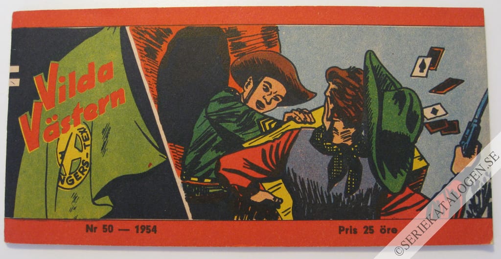 Framsida på Vilda Västern #50 (1954)