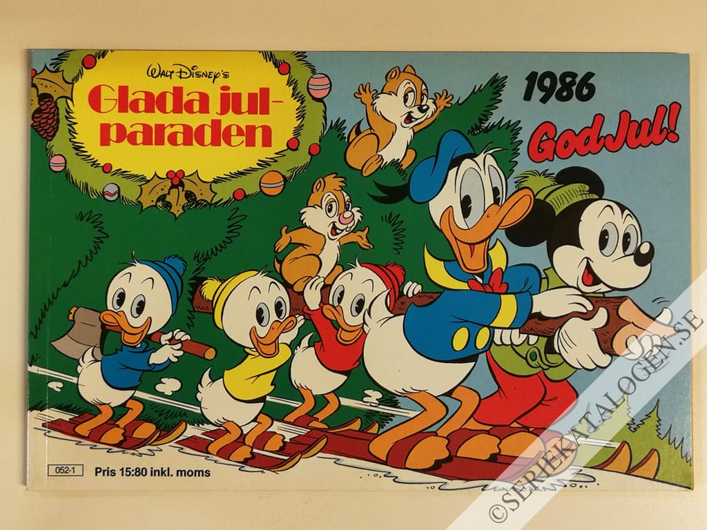 Framsida på Glada julparaden # (1986)