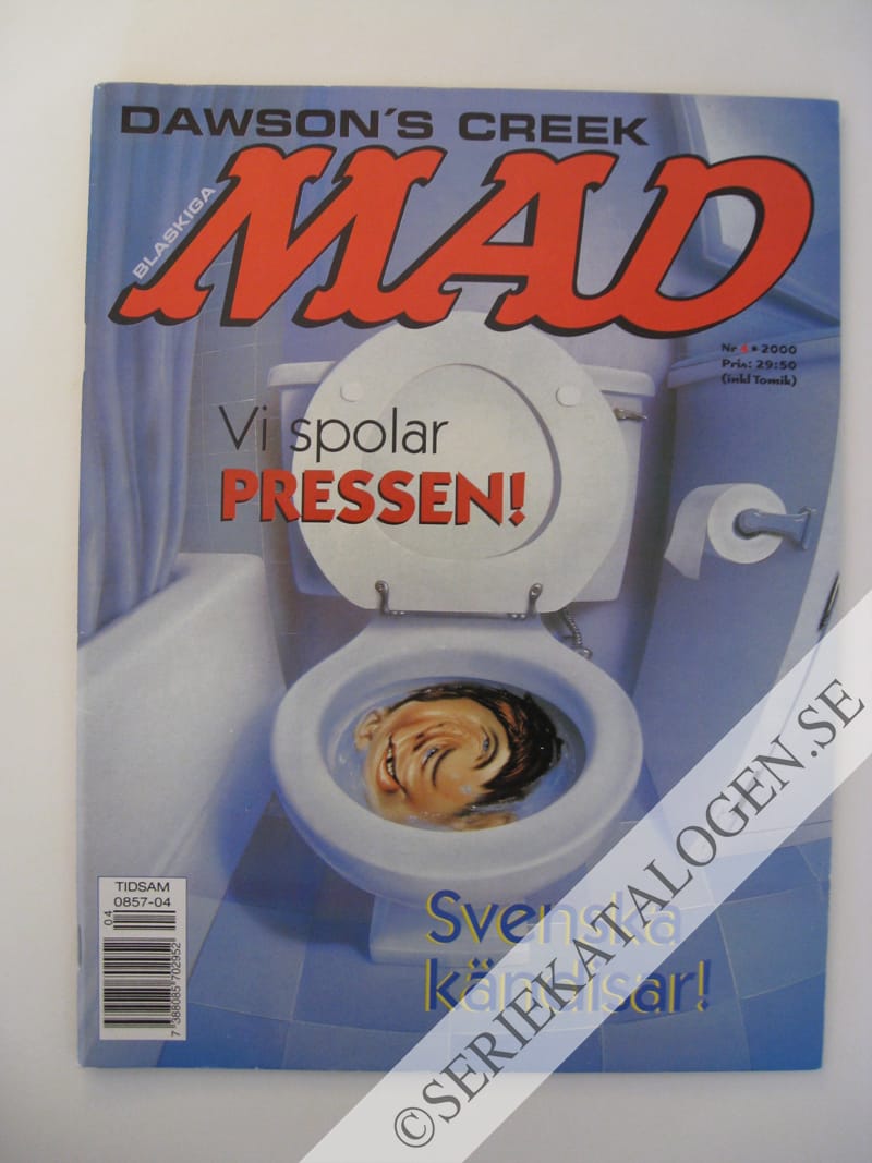Framsida på Svenska MAD #4 (2000)
