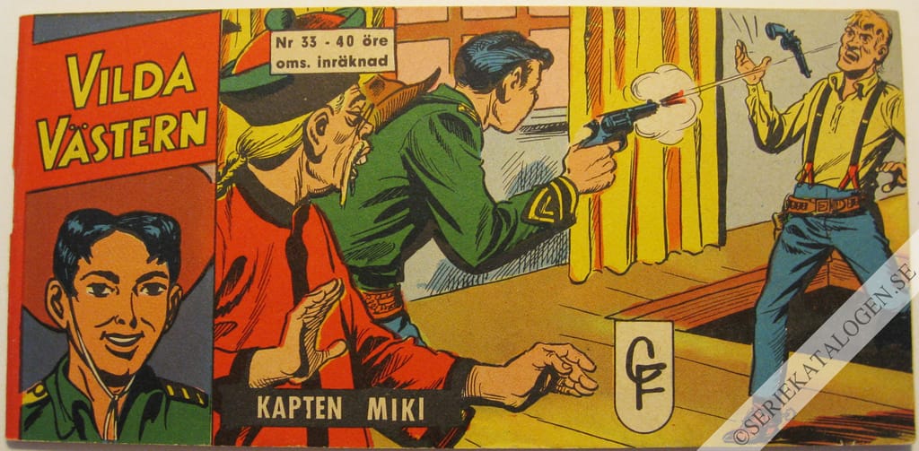 Framsida på Vilda Västern #33 (1963)