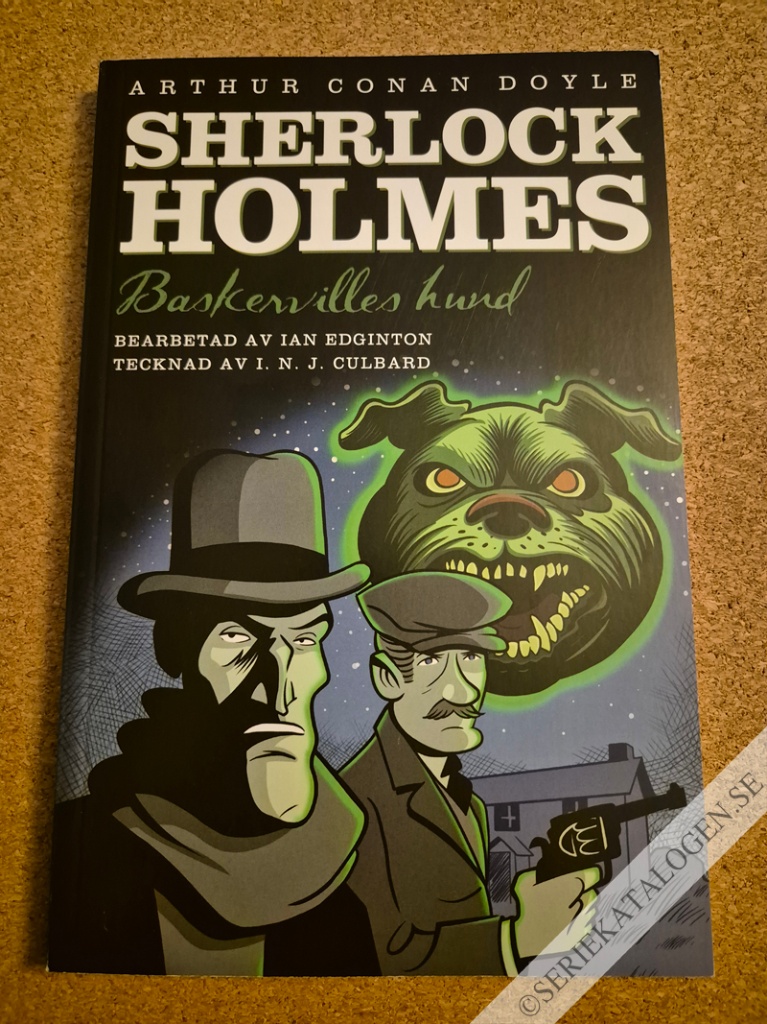Framsida på Sherlock Holmes Baskervilles hund (2016)