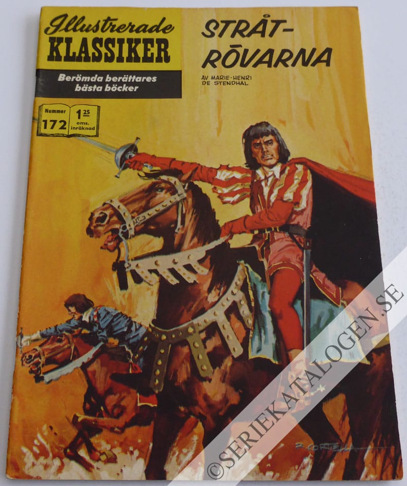 Framsida på Illustrerade Klassiker #172 - Stråtrövare (1964)