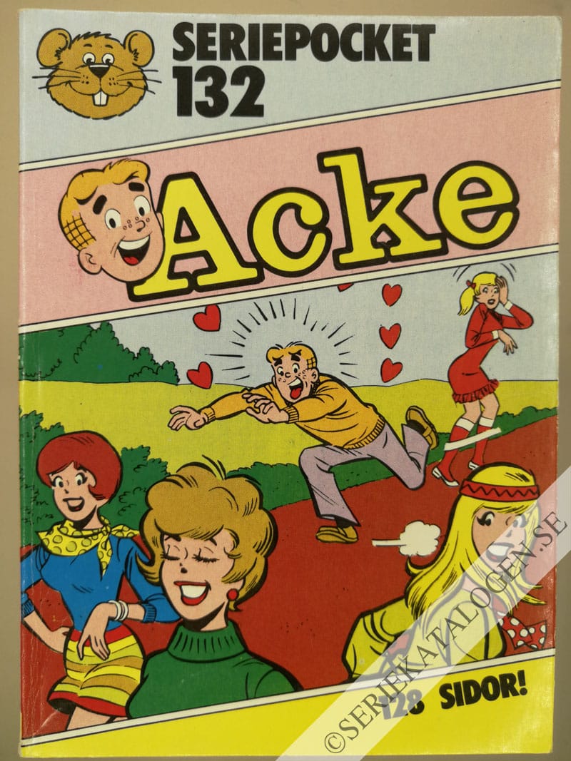 Framsida på Seriepocket #132 - Acke (1983)