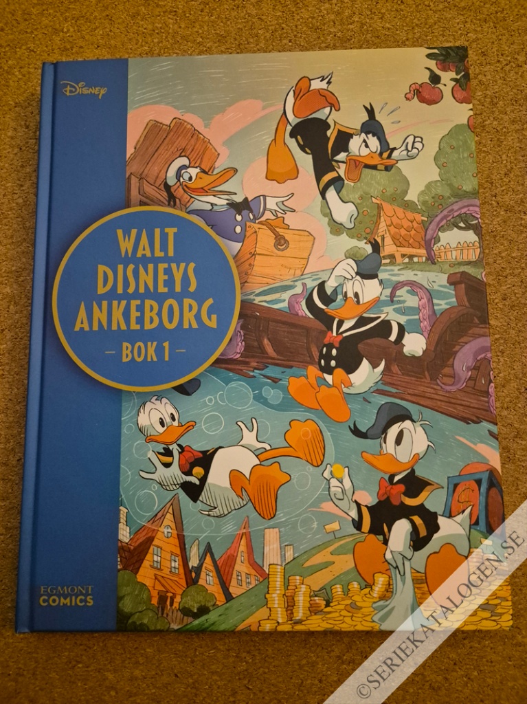 Framsida på Walt Disneys Ankeborg Bok1 (2025)