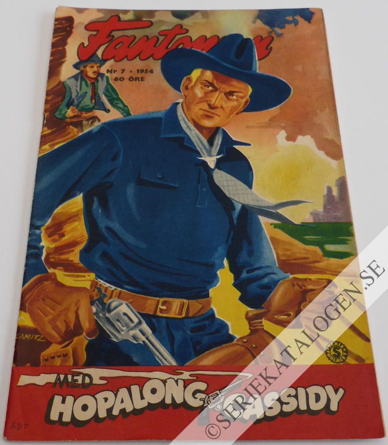 Framsida på Fantomen #7 (1954)