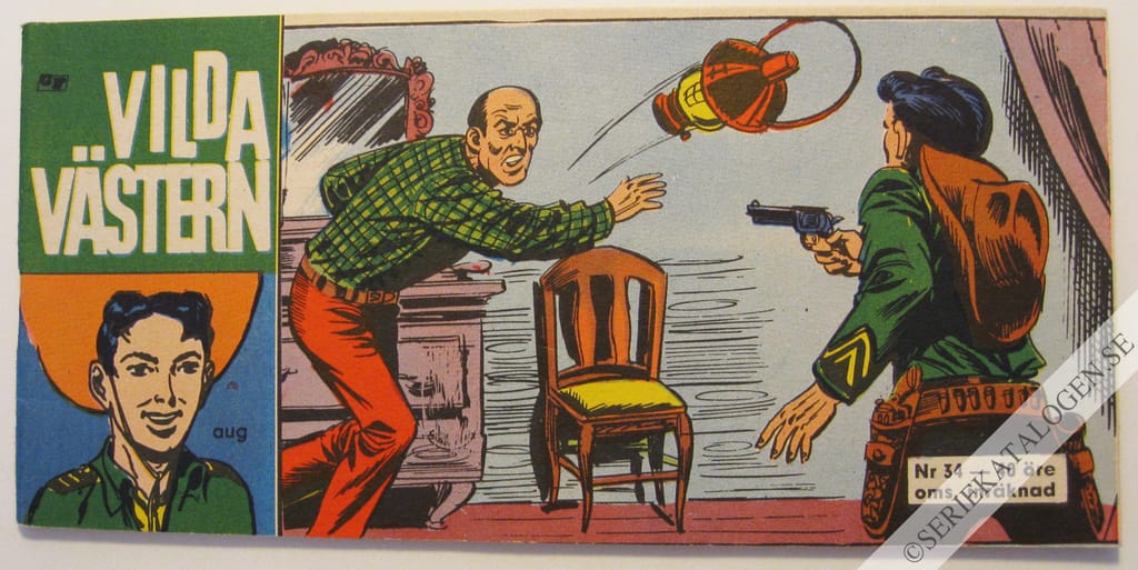 Framsida på Vilda Västern #34 (1965)