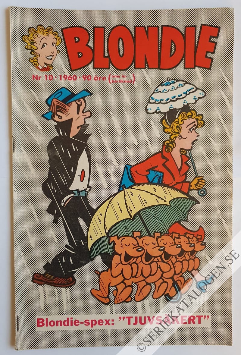 Framsida på Blondie #10 (1960)